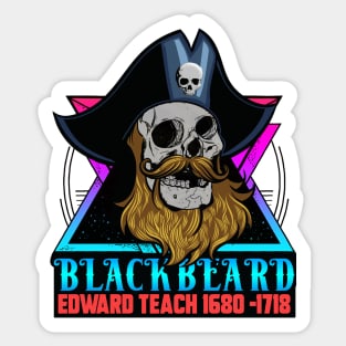 BLACKBEARD PIRATE Sticker